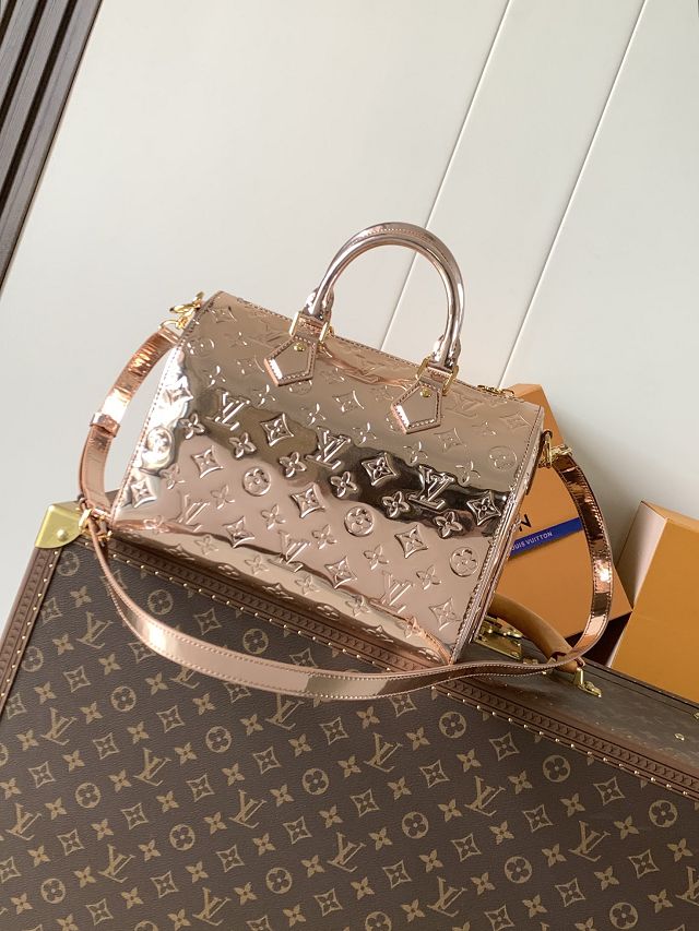 Louis vuitton original epi leather speedy 25 M26497 rose gold