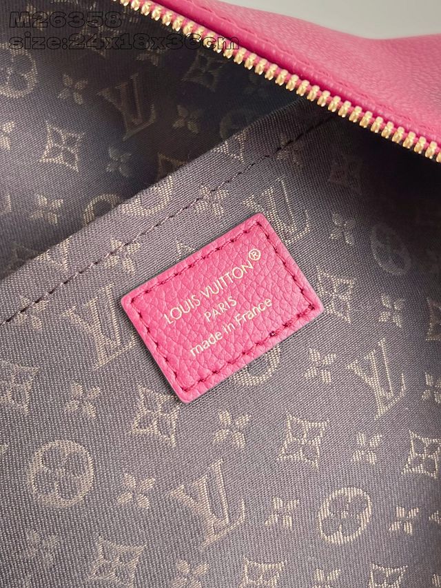 Louis vuitton original calfskin express travel MM M27689 carmin