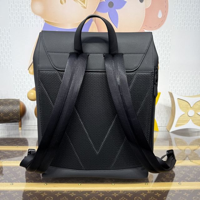 Louis vuitton original calfskin fastline backpack M15262 black
