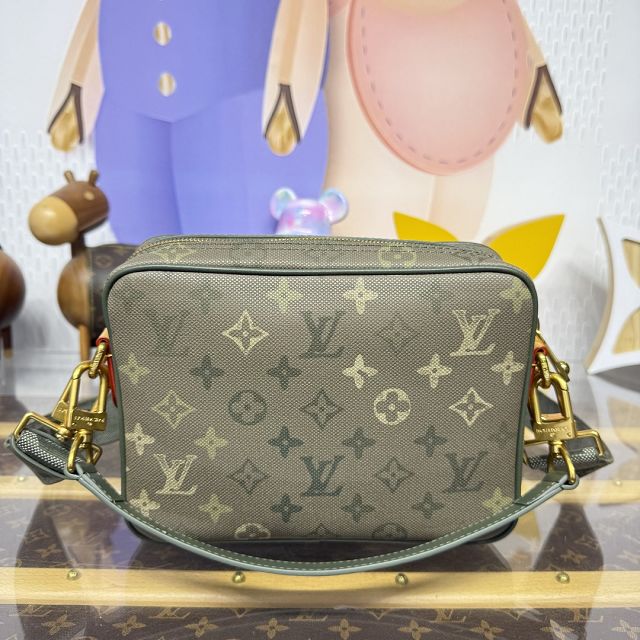 Louis vuitton original monogram canvas nil city bag M27095 green