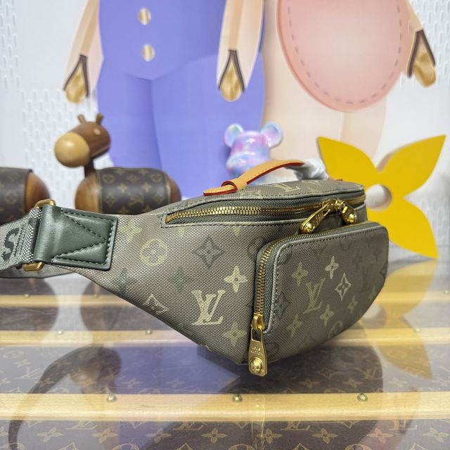 Louis vuitton original monogram canvas rush bumbag M26933 green