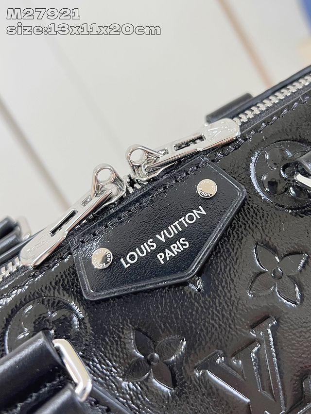 Louis vuitton original calfskin speedy trunk 20 M27921 black