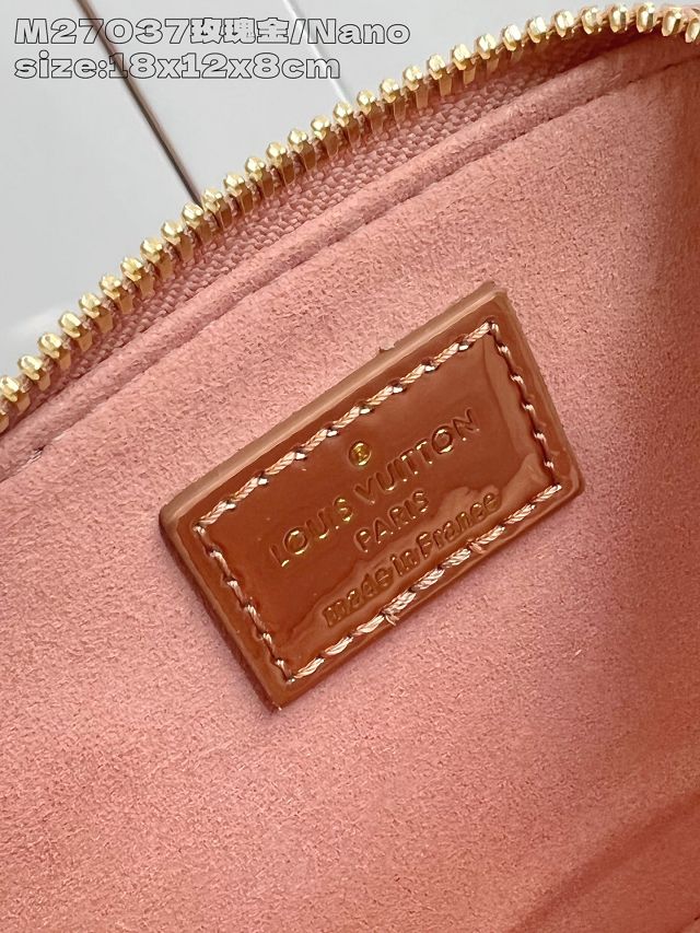 Louis vuitton original monogram miroir canvas nano alma M14339 copper