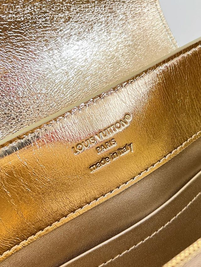 Louis vuitton original calfskin capucines BB handbag M26814 gold