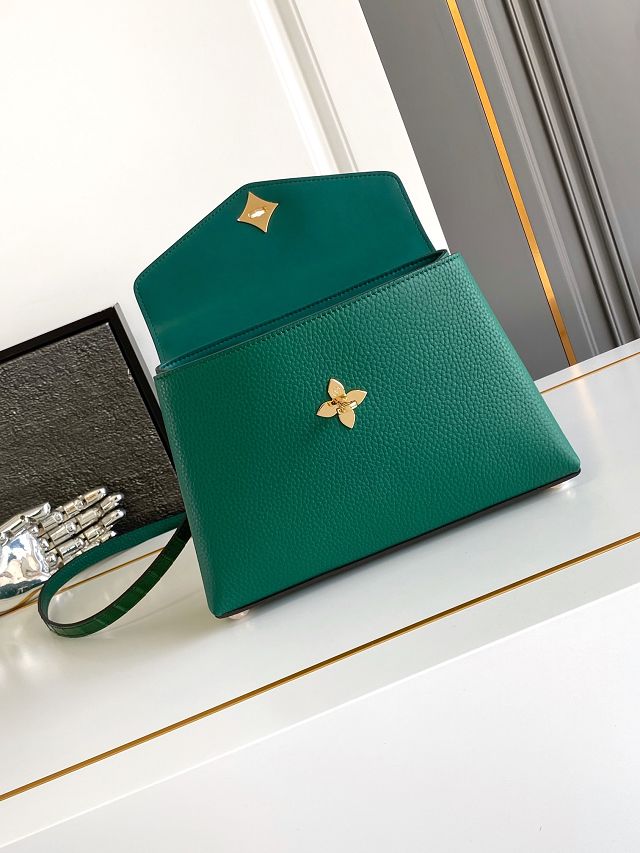 Louis vuitton original calfskin rose des vents pm handbag m86012 green