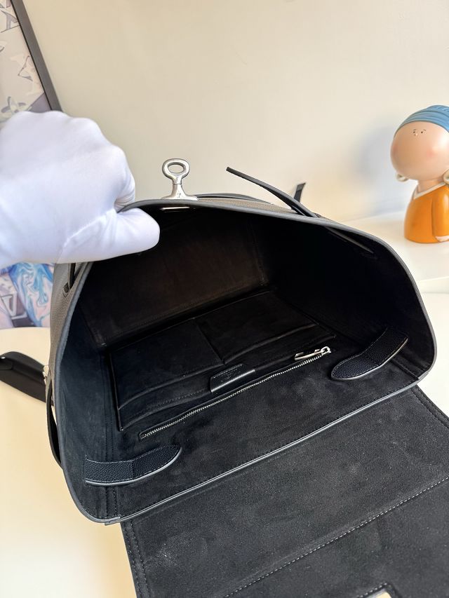 Louis vuitton original calfskin steamer backpack M27063 black