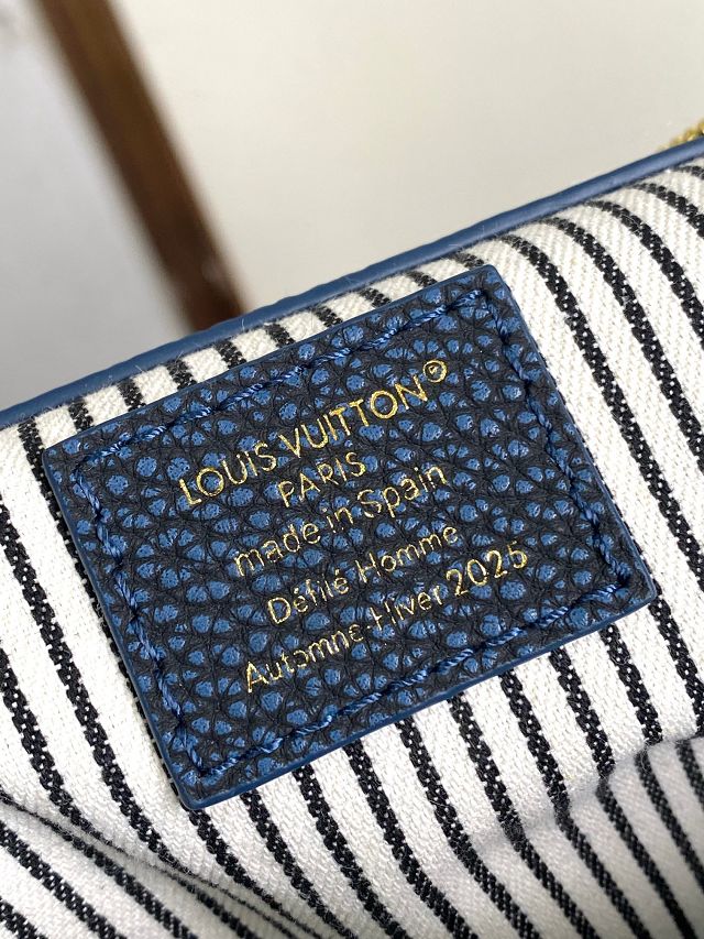 Louis vuitton original denim keepall 50 M26117 blue