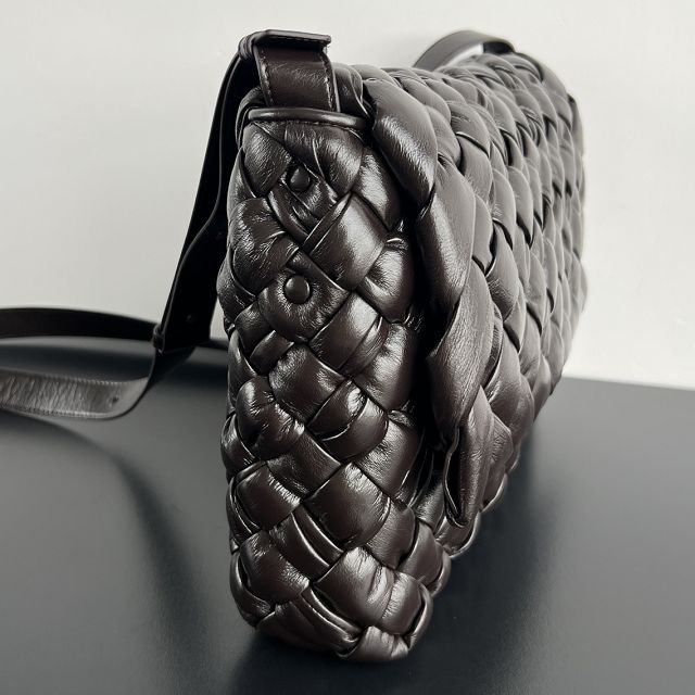 BV original rumple calfskin shoulder bag 776519 fondant