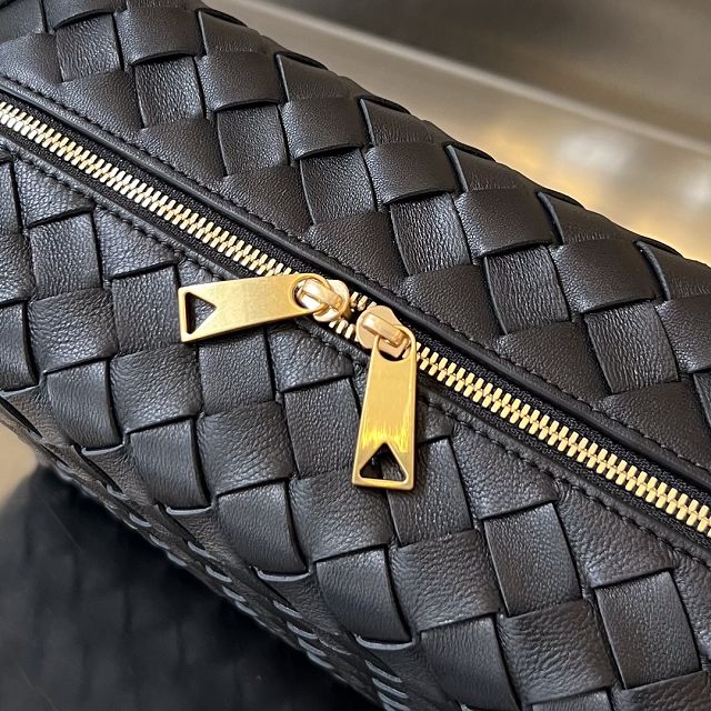 BV original lambskin medium loop camera bag 680256 black