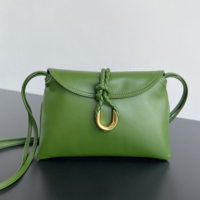 BV original calfskin small liberta bag 806030 green