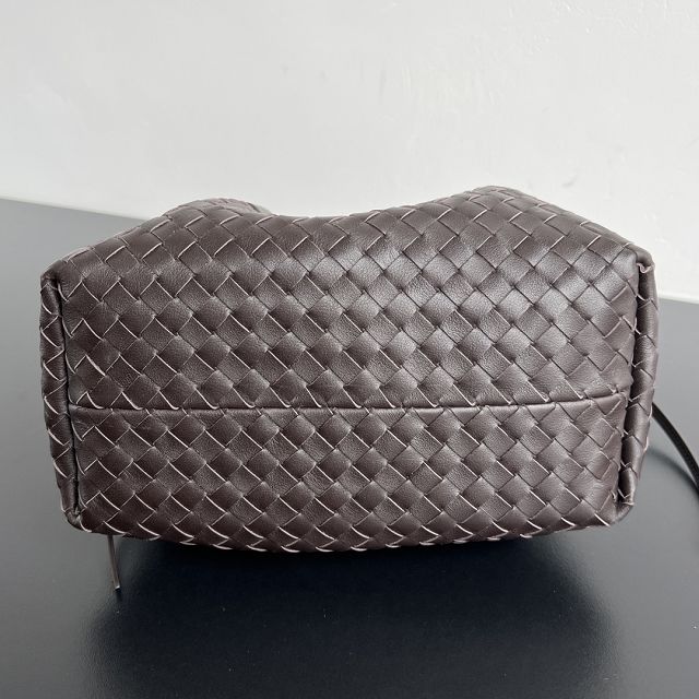 BV original calfskin small pinacoteca tote bag 819004 fondant