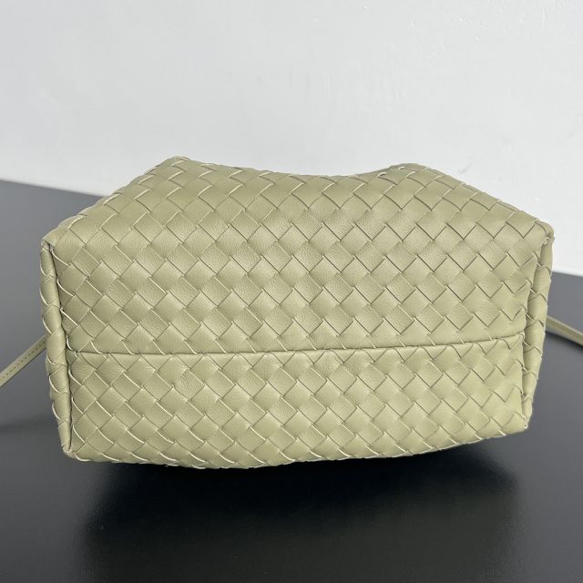 BV original calfskin small pinacoteca tote bag 819004 travertine