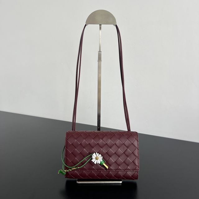 BV original lambskin andiamo pouch on strap 838870 