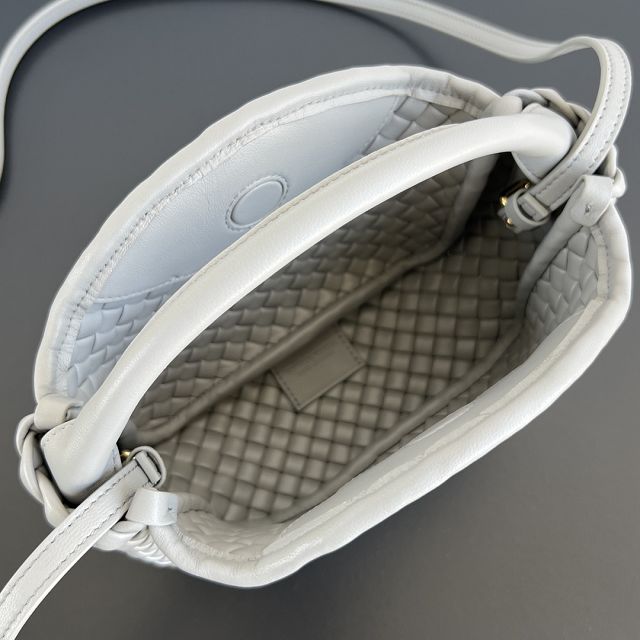 BV original lambskin small cobble top handle bag 805739 sterling