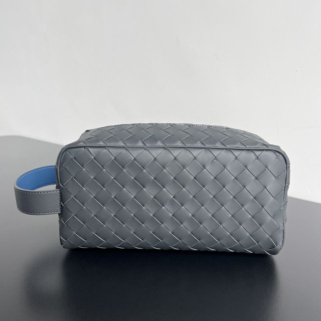 BV original calfskin intrecciato travel pouch 729295 
