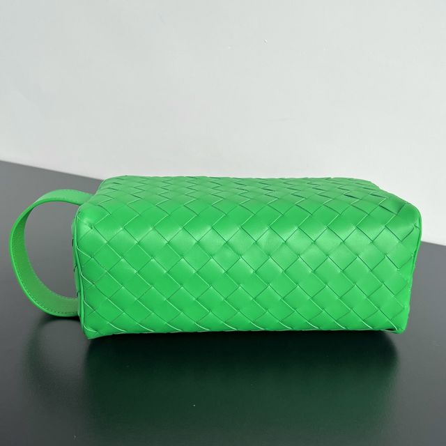 BV original calfskin intrecciato travel pouch 729295 