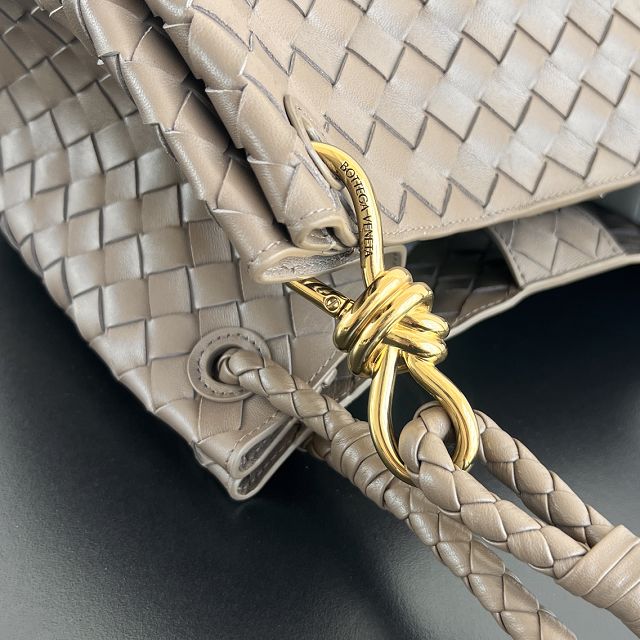 BV original lambskin large parachute shoulder bag 796571 pinecone