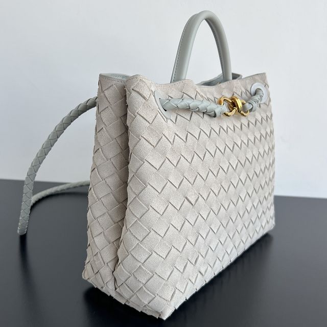 BV original suede small andiamo 743568 agate grey