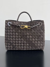 BV original suede small andiamo 743568 fondant