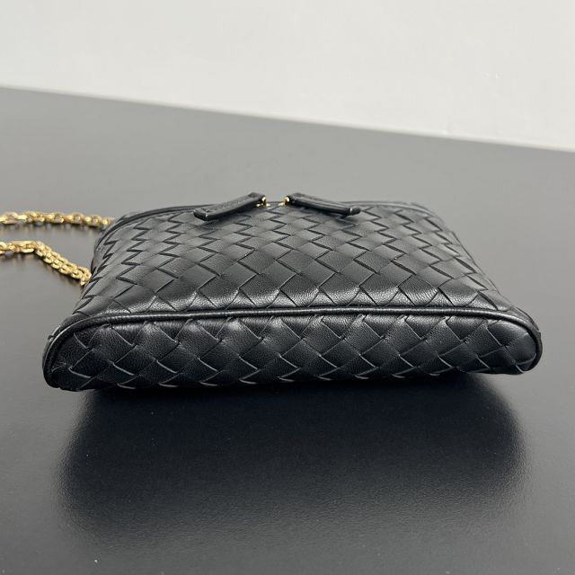 BV original lambskin small soft vanity case 843800 black