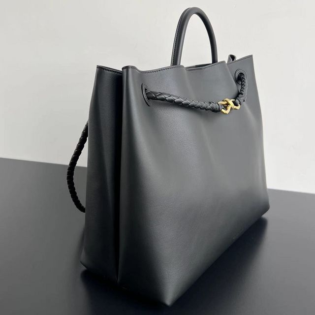 BV original calfskin large andiamo bag 806010 black