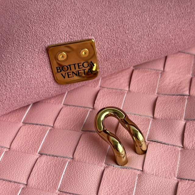 BV original calfskin large ciao ciao bag 826195 rose