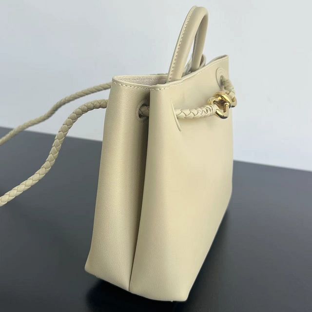 BV original calfskin small andiamo bag 810213 cream