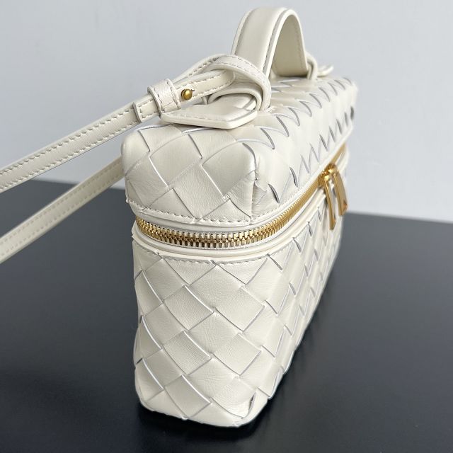 BV original calfskin bang bang vanity case 789109 sea salt