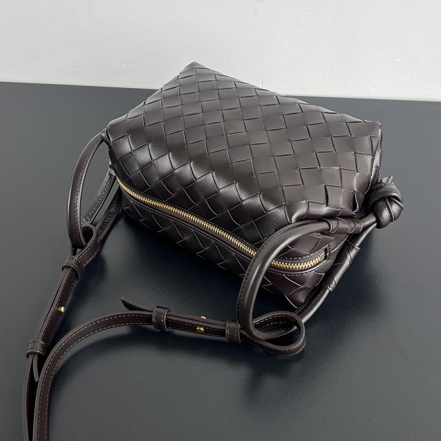 BV original lambskin loop top handle bag 796615 fondant