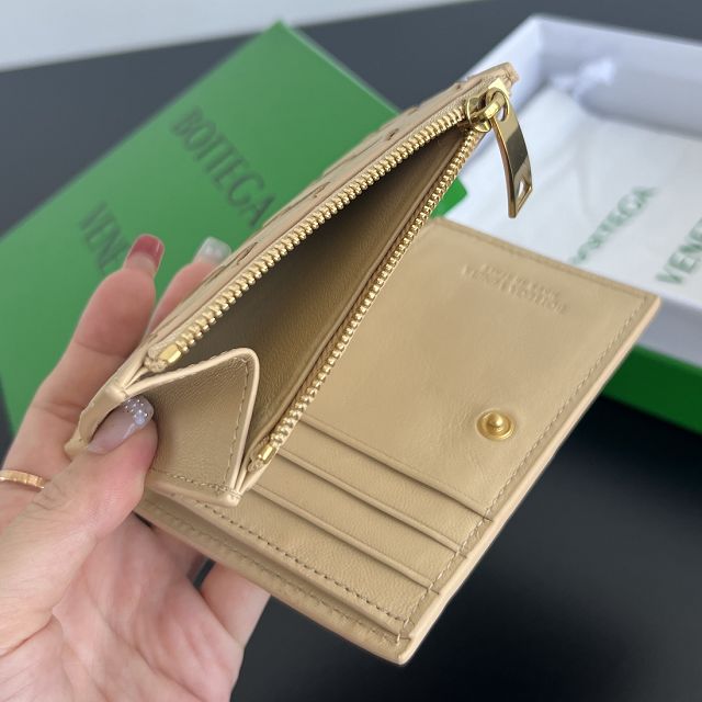 BV original lambskin small bi-fold wallet 742330 