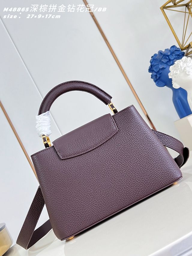 Louis vuitton original calfskin capucines BB M25404 datewood