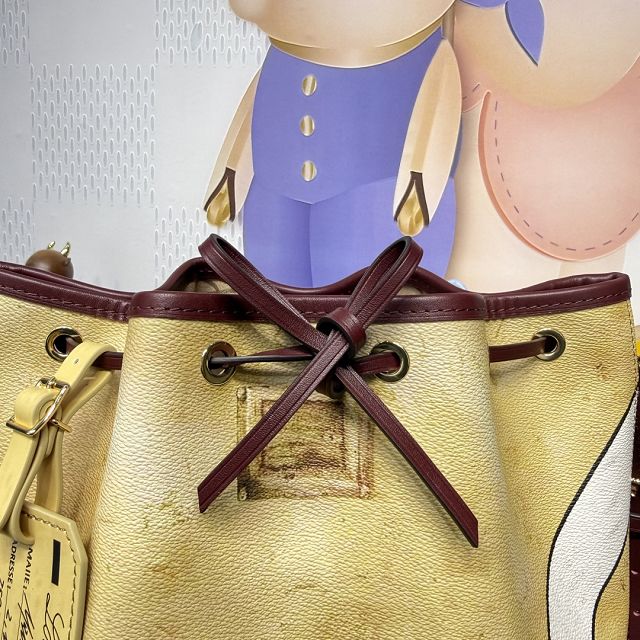 Louis vuitton original canvas noe handbag M28147 beige