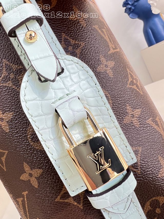 Louis vuitton original monogram canvas all In BB M30028 green