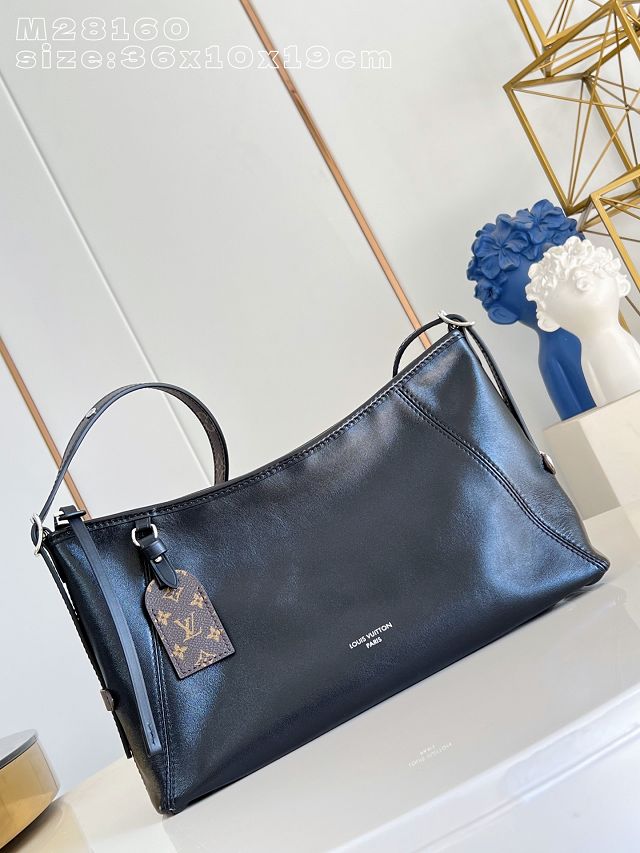 Louis vuitton original calfskin carryall east west M28160 black