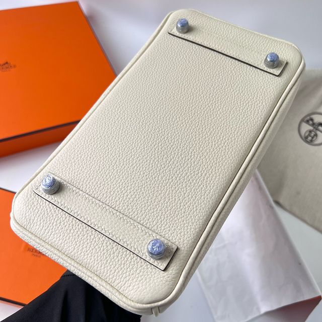 Hermes original togo leather birkin 25 bag H25-1 nata