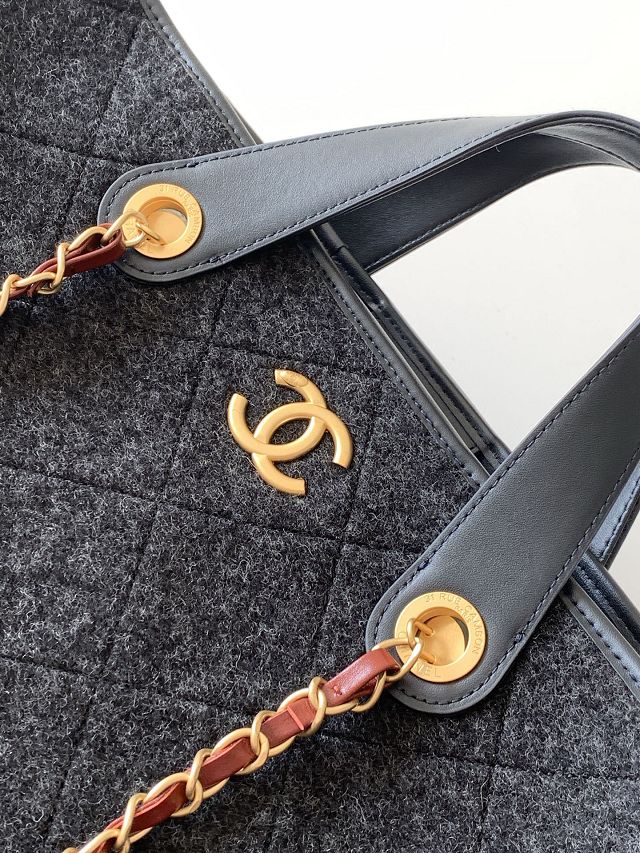 CC original felt large shopping bag AS5607 black