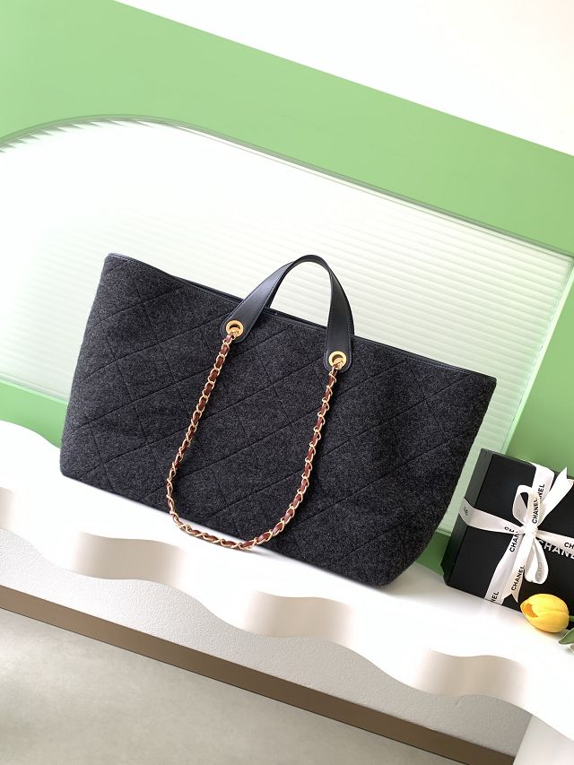 CC original felt maxi shopping bag AS5853 black