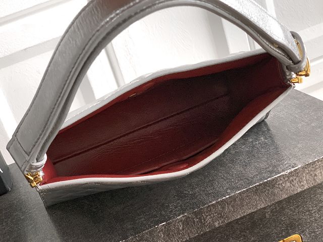 CC original lambskin shoulder bag AS6045 silver