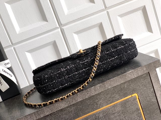 CC original tweed clutch AS5807 black