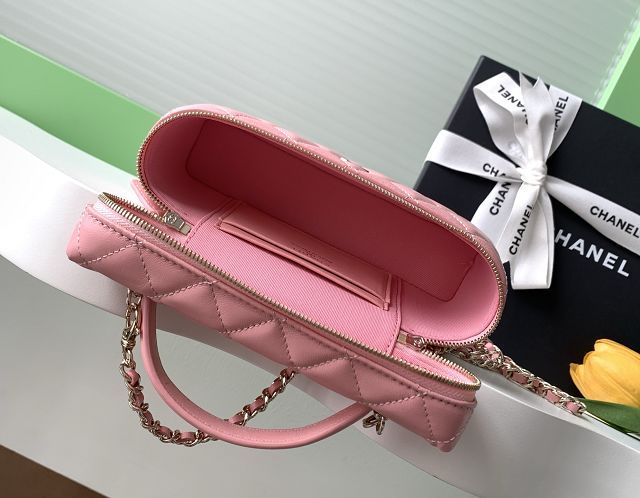 CC original lambskin vanity with chain AP4385 grey