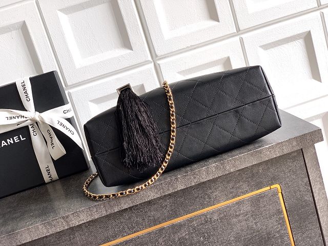 CC original calfskin hobo bag AS6101 black