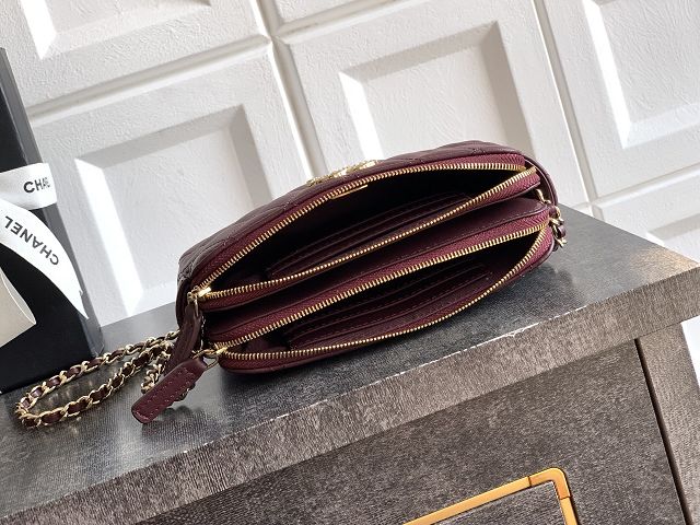 CC original grained calfskin vanity with chain AP4670 