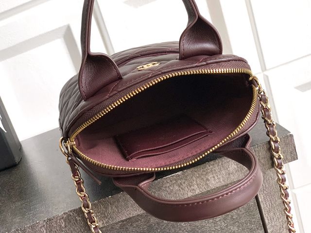 CC original lambskin mini handbag AS4742 bordeaux