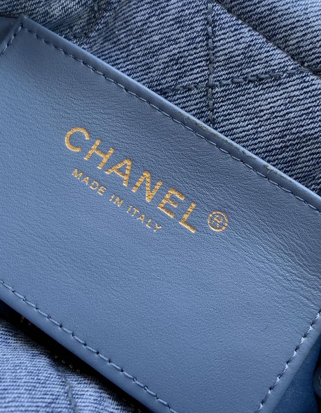 CC original denim small handbag AS5849 blue