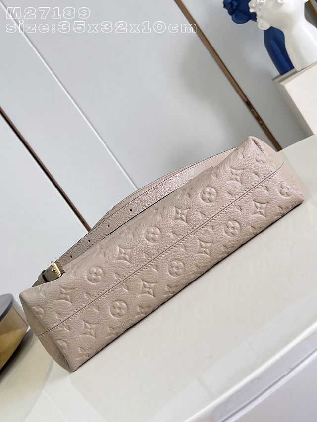 Louis vuitton original calfskin hobo metis M27937 tourterelle
