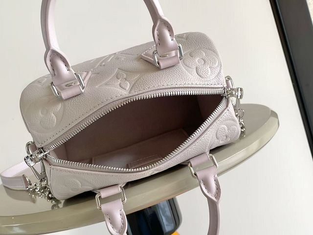 Louis vuitton original calfskin speedy 20 M28343 light grey