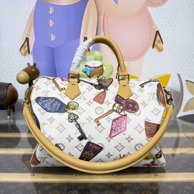 Louis vuitton original monogram canvas speedy soft 30 M29377