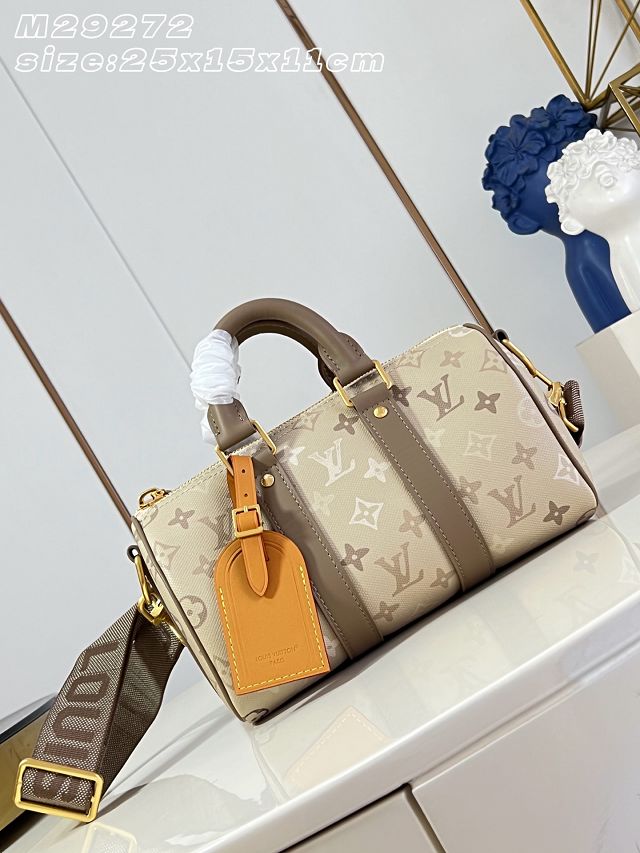 Louis vuitton original monogram surplus keepall 25 M29272 sand beige