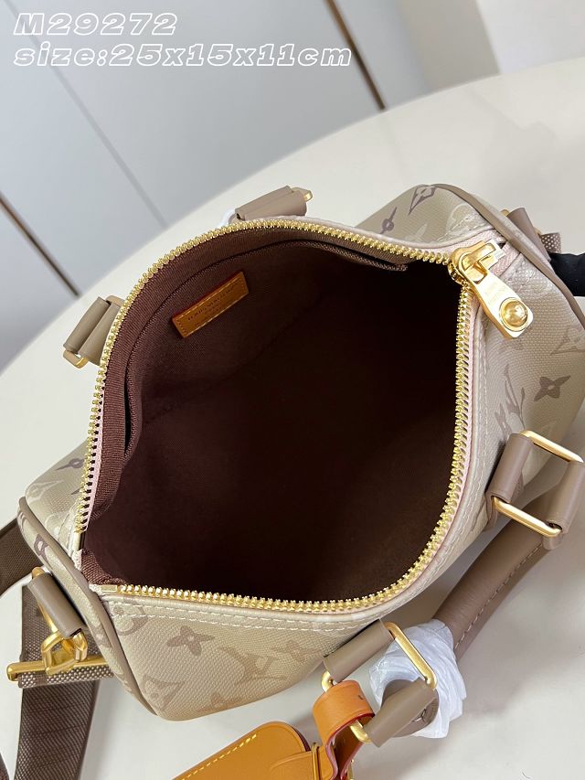 Louis vuitton original monogram surplus keepall 25 M29272 sand beige