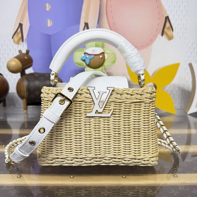 Louis vuitton original rattan capucines BB M29501